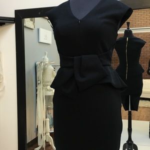 Black work dress